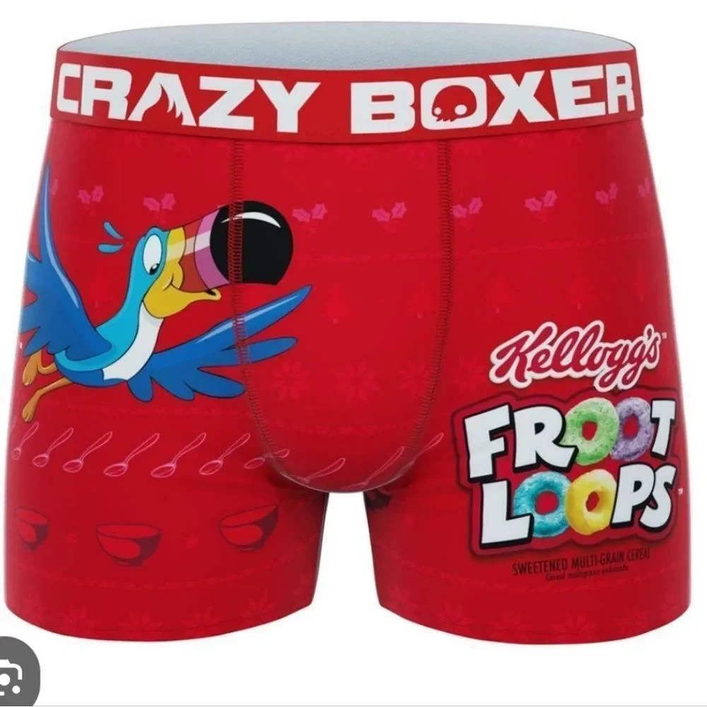 Kellogg's Froot Loops Men's Boxer Briefs - Red